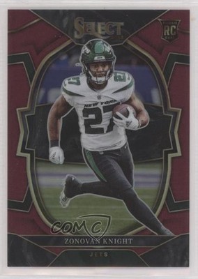 2022 Panini Select Concourse Maroon Prizm /149 Zonovan Knight #89 Rookie RC 0vc5