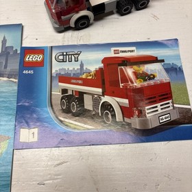 LEGO 4645 City Harbor Ship Set Harbor Farm Line Ship (1 Mini Fig Missing & Box)