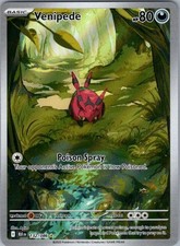 Venipede - 132/086 Illustration Rare SV: Black Bolt NM on eBay