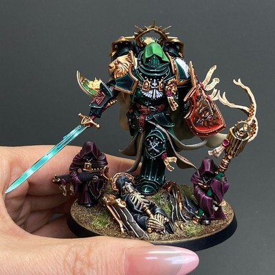 Pro Painted LION EL'JONSON Dark Angels Warhammer40k Space Marines Commission