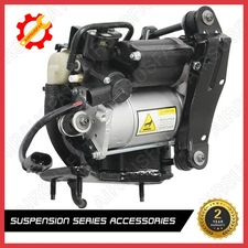 Air Suspension Compressor w/ Bracket For Jaguar XJR XJ6 XJ8 XJ X350 X358 2004-09