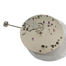 2 Hands 17 Jewels 6498 Mechanical Hand Winding Watch Movement Repair Parts