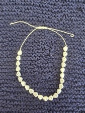 Fußkette | Perlenoptik