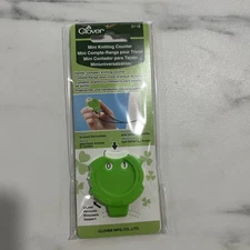 NEW Clover Mini Knitting Counter 3118 NIP knitting supplies tools Green Japan