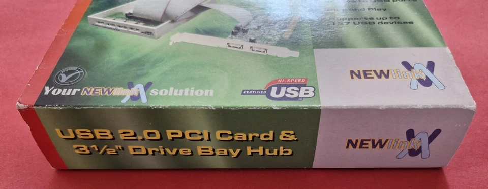 Newlink USB 2.0 PCI Card & 31/2" Front Panel Hub - Image 3 of 4