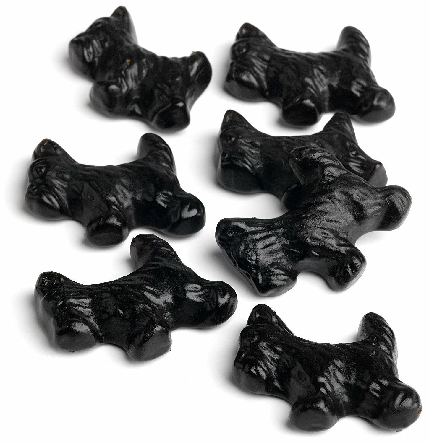 BLACK LICORICE Scottie Dogs Candy - 4lb BAG - SHIPS FREE - FRESH & TASTY