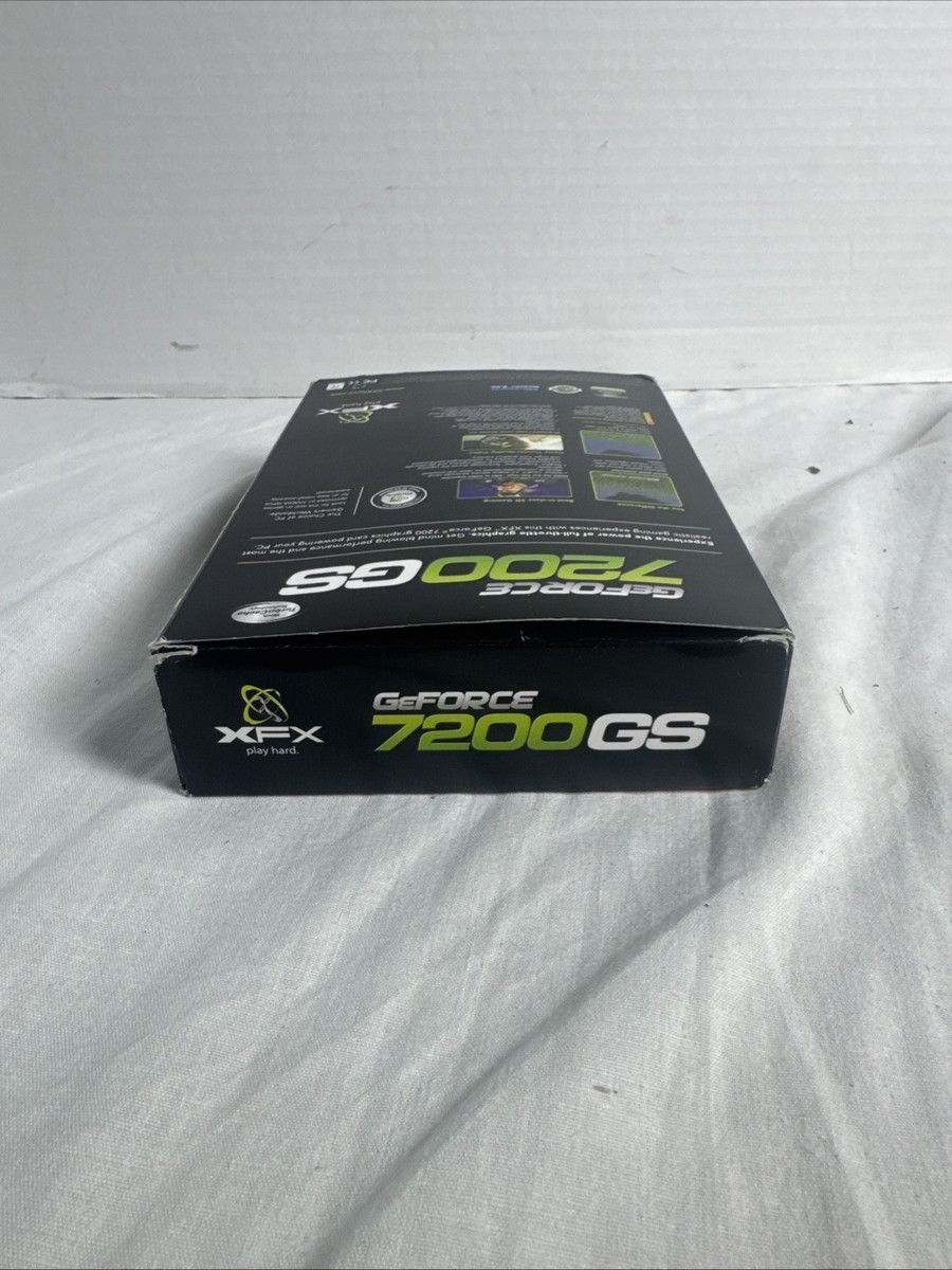 gfc GSGV-200CRD 中古 XFX NVIDIA GeForce 7200 GS (PVT72SWANG) 256MB DDR2 SDRAM PCI