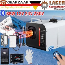 8KW 12V 24V 230V Diesel Auto Heizung Standheizung Luftheizung Bluetooth LCD PKW