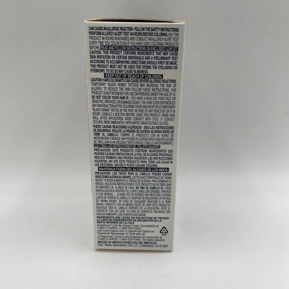 Clairol Nice'n Easy Color de Cabello Permanente, 5G Medio Dorado Marrón Paquete de 4 Foto 3 de 4
