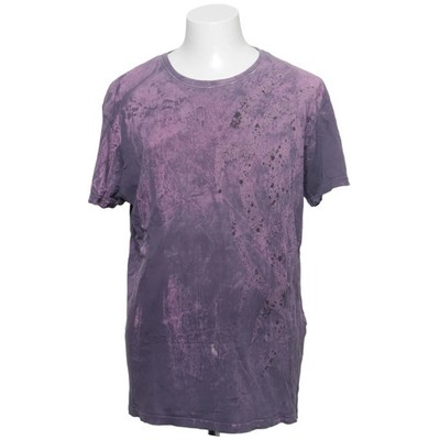 Outer Vision, T-shirt, Größe: XL, Grau/Pink/Mehrfarbig, Baumwolle, Herren #iC5