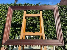 Stunning Antique Cuban Mahogany Picture Frame 54" x 42" External Early Victorian