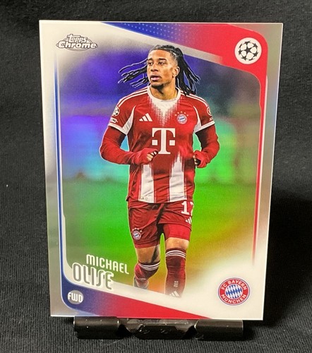 Topps Chrome 2025-26 UEFA UCC Michael Olise Refractor #4 Bayern Munich