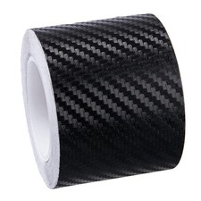 Autrends Carbon Fiber Black Vinyl Wrap Kit for Black Out Chrome Delete Window...