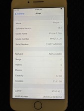 Apple iPhone 7 Plus - 32 GB - Silver Unlocked