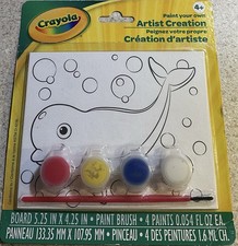 Crayola Paint Your Own Artist Creation Paint Set Kit
