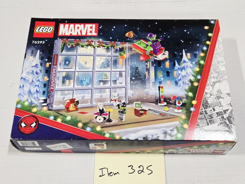 LEGO Marvel Spider-Man 2024 Advent Calendar 76293 246 Piece Building Toy Set - Image 2 of 4