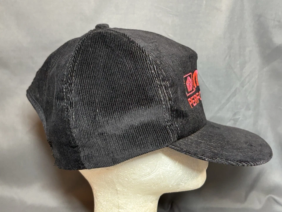 Gorra gorra vintage Mopar Performance pana Snapback negra rosa neón años 80 hecha en EE. UU. Foto 3 de 4