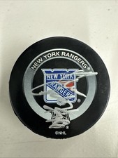 New York Rangers Glenn Anderson Signed Puck