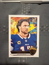 Josh Allen 2025 Panini Donruss Football Gridiron Kings. Buffalo Bills