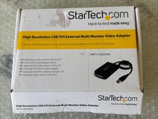 New StarTech.com USB to VGA External Video Card Multi Monitor Adapter USB2VGAE2