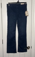 NYDJ Women’s Pull On Slim Bootcut Denim Jeans Blue Size Medium New