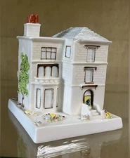 Coalport Cottages By Coalport Paddington Bear's Home -Christmas Village House