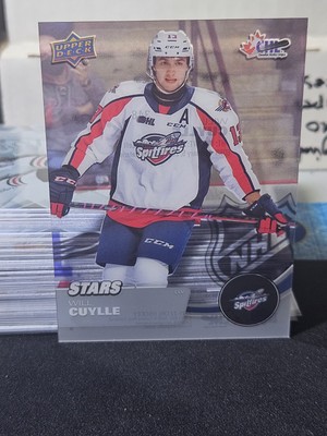 21-22 Upper Deck CHL Will Cuylle Clear Cut SP Stars     New York Rangers 