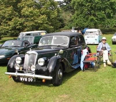 Foto 6x4 Oldtimer ausgestellt Buckenham Das hier abgebildete Auto ist ein 19 c2017