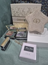Dior Gold Star Pouch MakeUp bag, Essence  Lipstick Refillable Couture Case Set