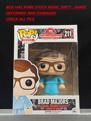 Authentic Funko Pop The Rocky Horror Picture Show Brad Majors #211