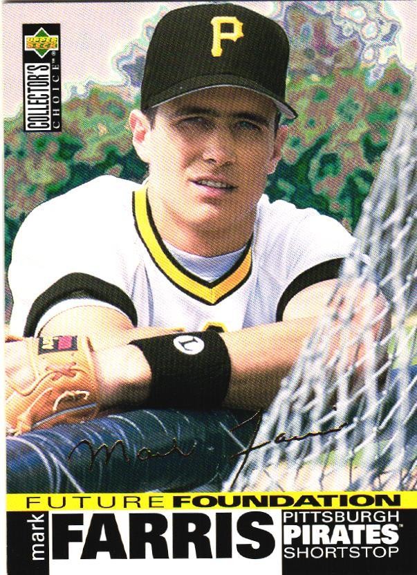 1995 Collector's Choice #41 Mark Farris Gold Signature