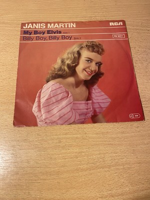 7'' JANIS MARTIN * My Boy Elvis (Presley) / Billy Boy (ROCK `N ROLL)