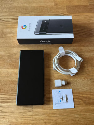 Google Pixel 6 Pro - 256GB - Stormy Black (Ohne Simlock) (Dual-SIM)