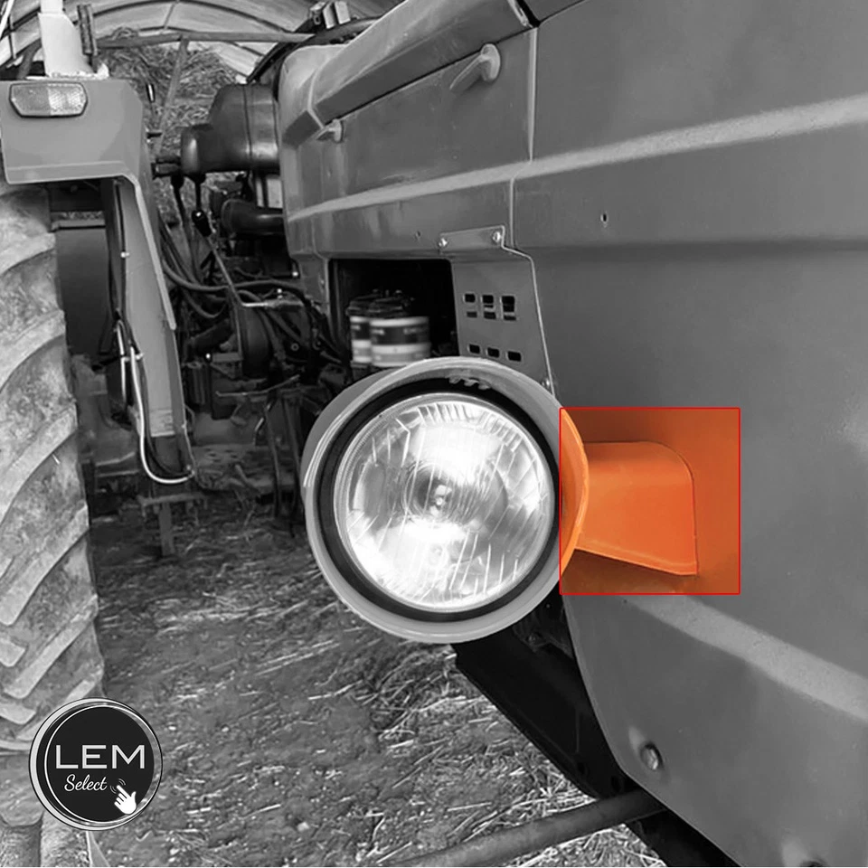 Support de phare tracteur compatible avec Fiat / Someca 4951145 - Photo 3/3