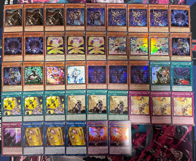YUGIOH - SHADDOLL DECK CORE - EL FUSION, GRYSTA, EFFECT VEILER, FALCO, WENDI ~