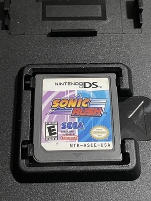 SEGA Sonic Rush Sonic the Hedgehog Series Nintendo DS Game E NTSC-U/C Only