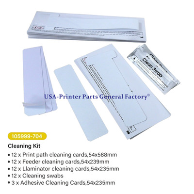 New 105999-704 Print Cleaning Kit For Zebra ZXP 7 Series Card Printers