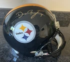 Autographed F/S Ben Roethlisberger Steelers Autographed Helmet Gold Auto JSA COA
