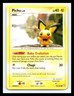 💥 PICHU 2007 Pokemon Diamond & Pearl Mysterious Treasures Non Holo # 93/123
