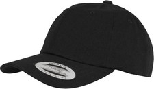 Image of Flexfit Low Profile Cotton Twill Cap F6245CM - Black
