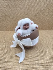 Anne Geddes Baby Bunny in Easter Egg Doll — listing 3