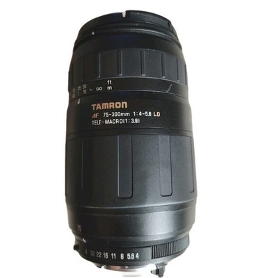 Tamron AF 75-300mm f/4-5.6 LD Tele-Macro 1:3.9 Pentax Zoom Lens 672D EUC