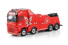 WSI Models Volvo Cs Auto; Volvo Fh5 Globetrotter Falkom 8x4 1:50 01-4434