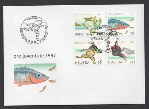 1997 Switzerland Pro Juventute FDC. Bern First Day Cover