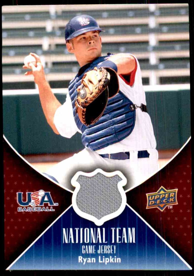 2009 Upper Deck USA National Team Jerseys Ryan Lipkin Jersey #RL