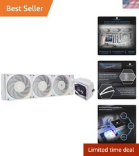 Revolutionary 3.95-inch IPS LCD Water Cooler - Dynamic ARGB Display for Gamers