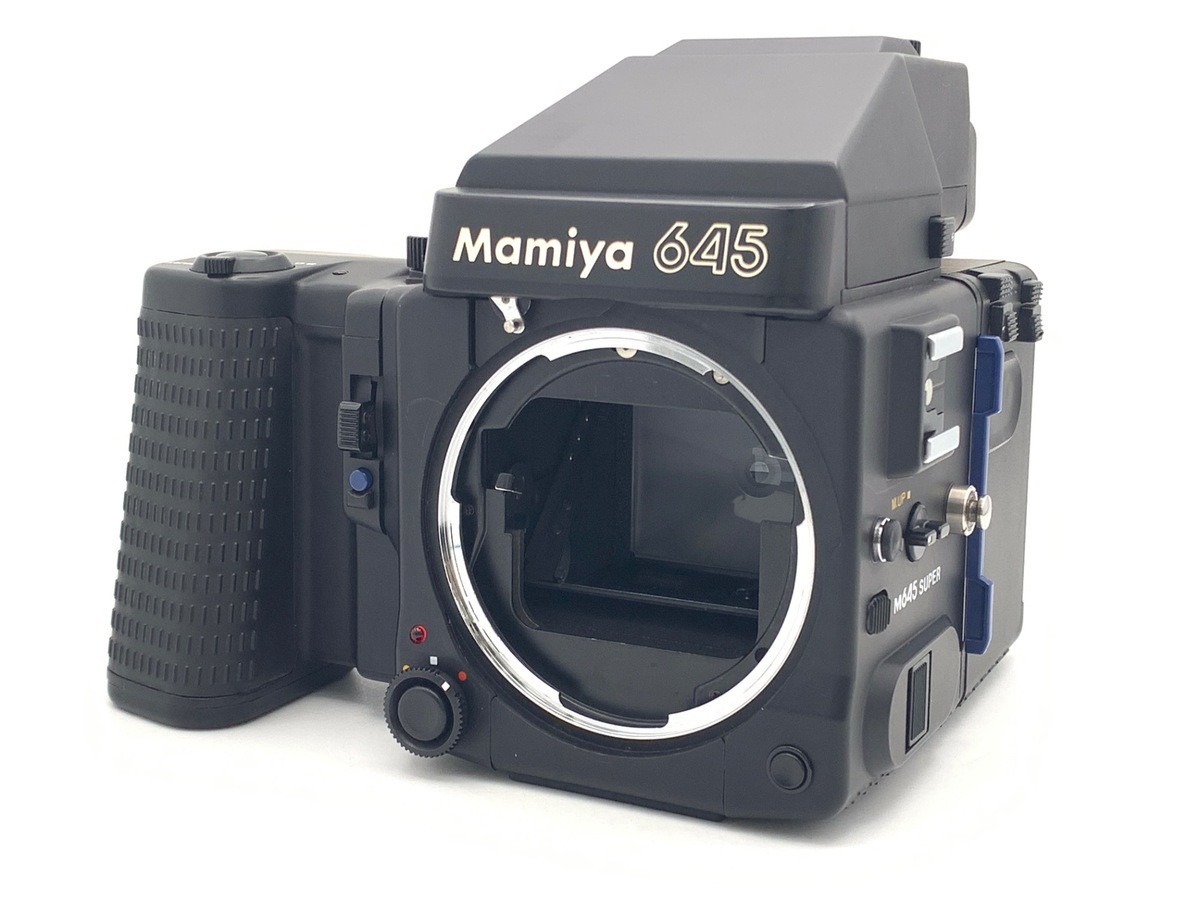 動作良好 MAMIYA M645 SUPER ボディ AE ファインダー Mamiya M645 Super AE Medium Format Film Camera Body w/Winder from