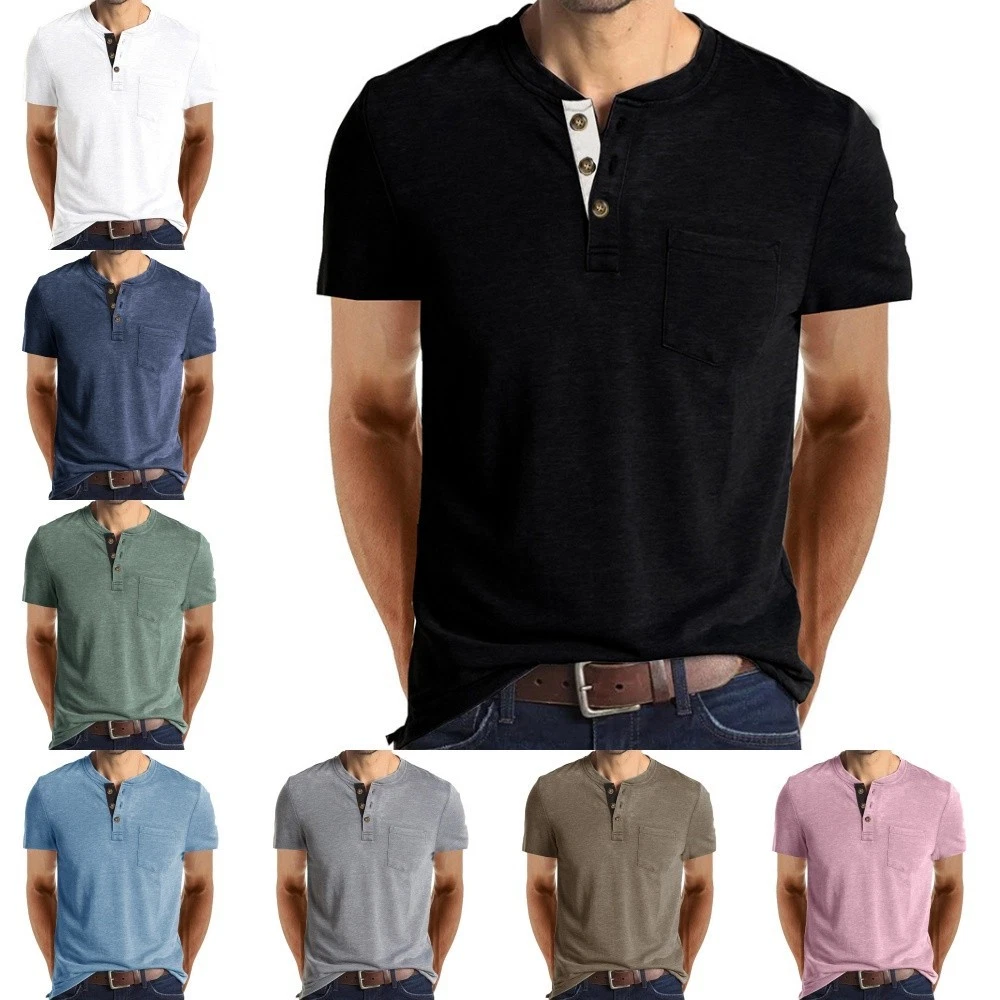 Men T shirt Activewear Casual Scoop Neck Men Summer Quick-dry Adult T Shirt