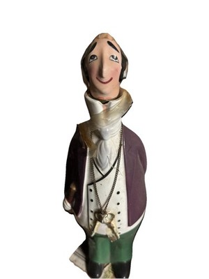 Vintage Ceramic Scotch Decanter, Often Referred To As  The Keeper of Keys 