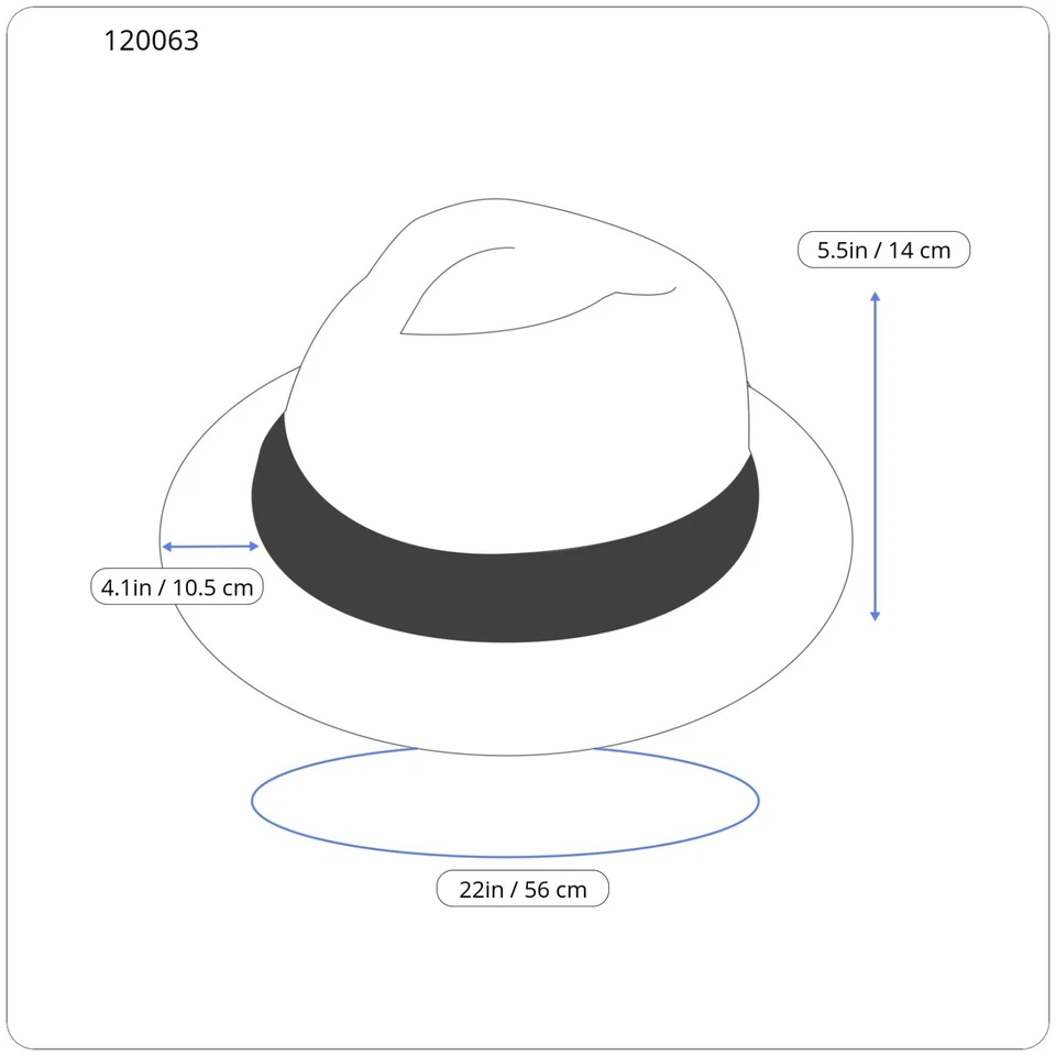 Armani Jeans C5453 Chapeau Femmes Taille Unique Ruban Royal Bleu Papier Logo - Photo 3/4